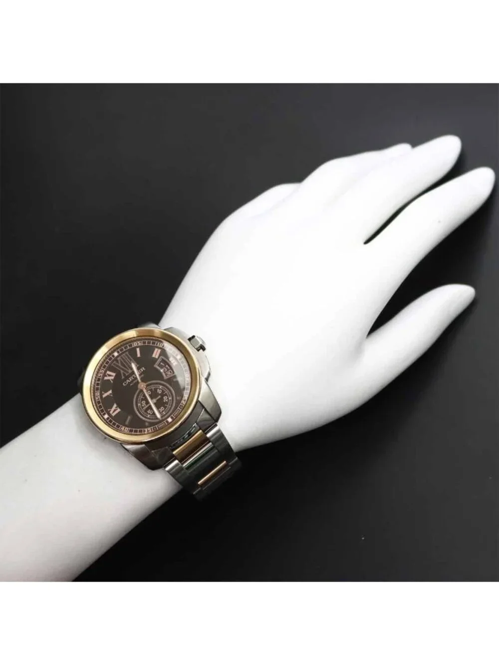 Cartier Caliber de Watch Date 18k Pink Gold Automatic Winding
